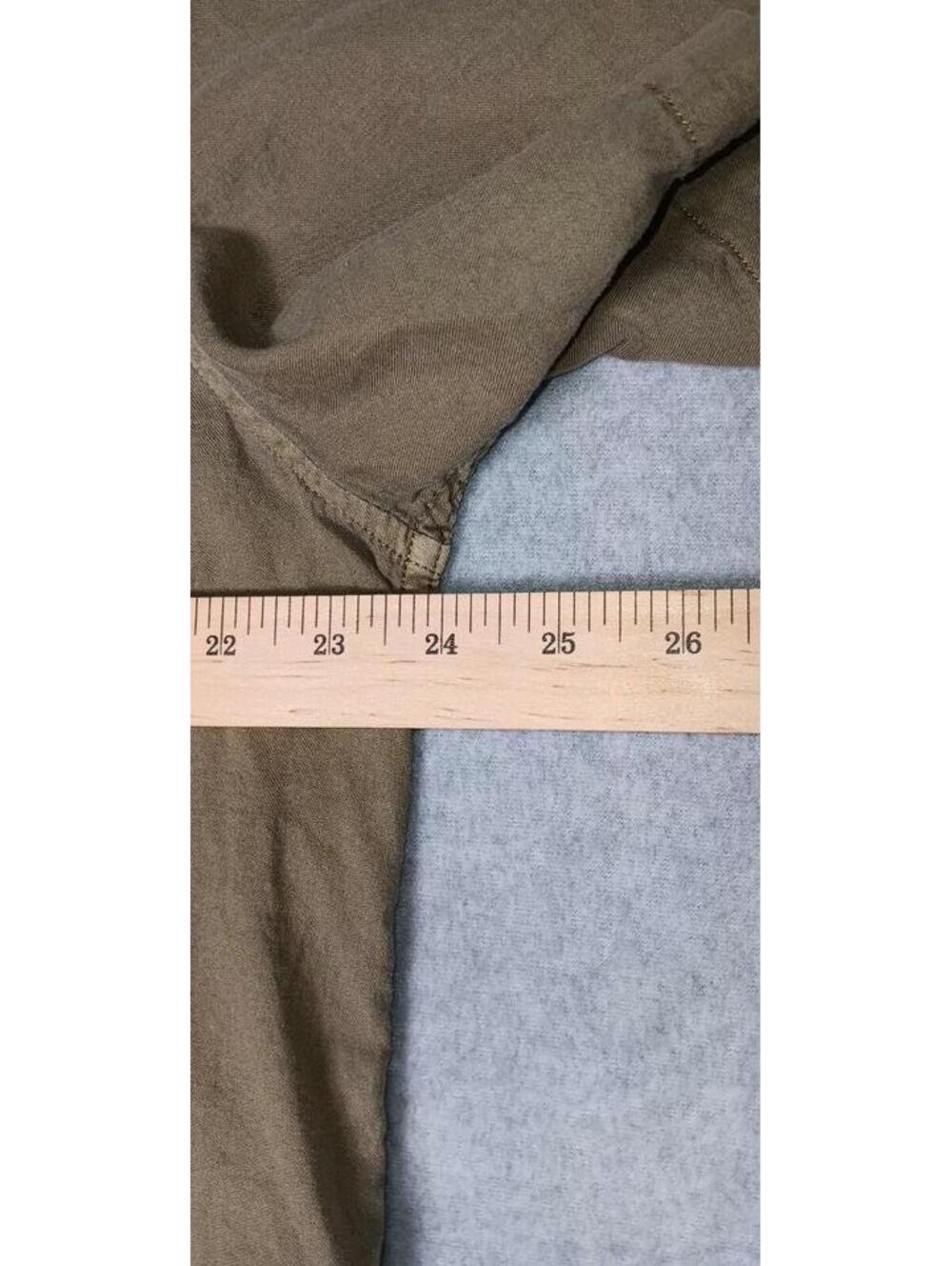 Banana Republic Organic Cotton Relaxed Fit Partial Button Shirt Mens Size Large - Picture 3 of 10